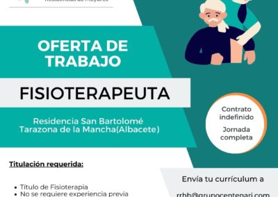 Fisioterapeuta Tarazona de La Mancha